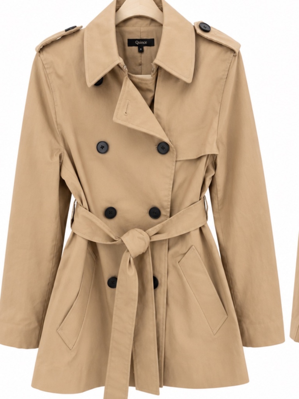 Quince - Comfort Stretch Trench Coat